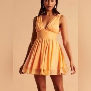 Abercrombie & Fitch Orange Dress